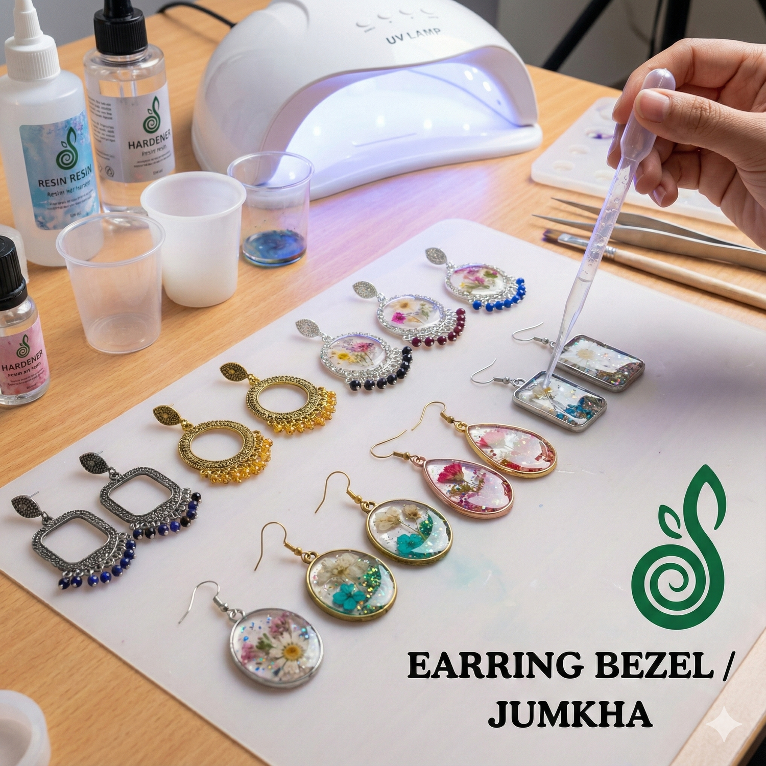 Jhumka & Earring bezel