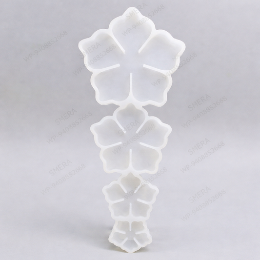 4 In 1 3D 5 Kali Flower Mould