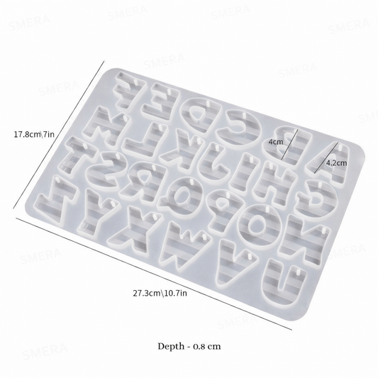 Alphabet Mold - Big