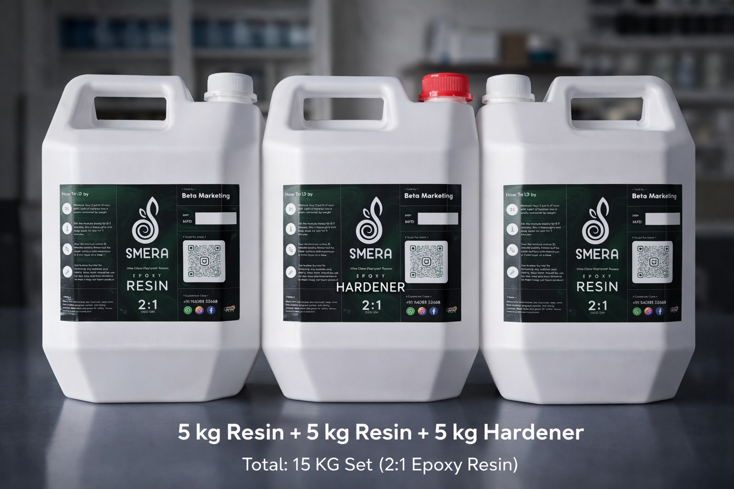 2:1 Resin & Hardener